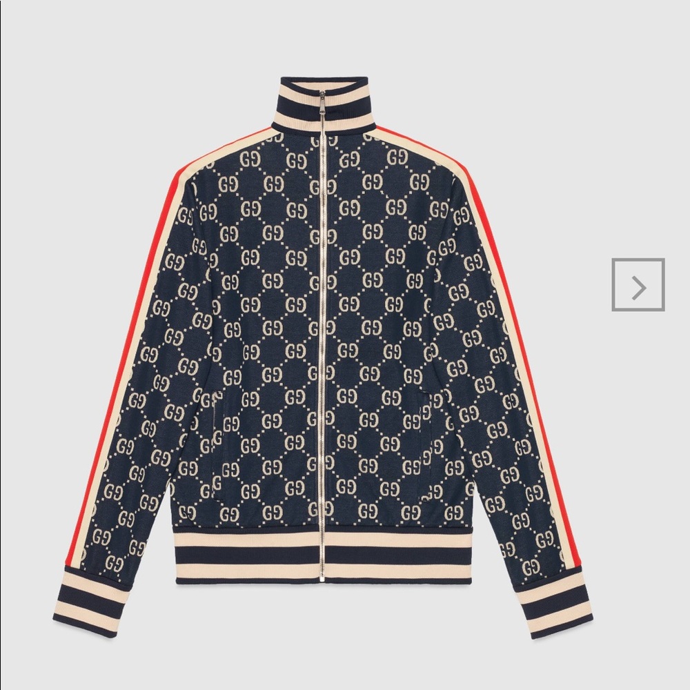 Gucci GG jacquard cotton jacket